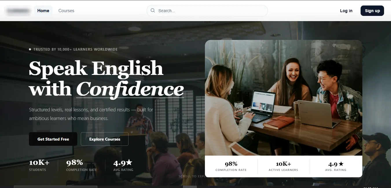 Learning Platform – project by Thakshila Prasanna